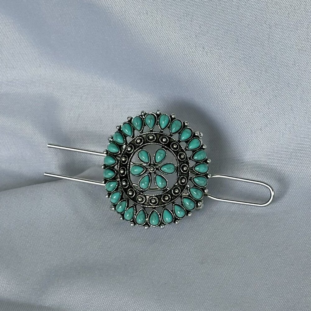 Turquoise Hairpin